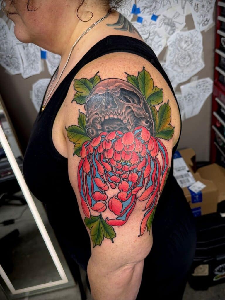Tattoo by Derek Cilla, tattoo artist at Steel City Tattoo in Bethlehem, PA
