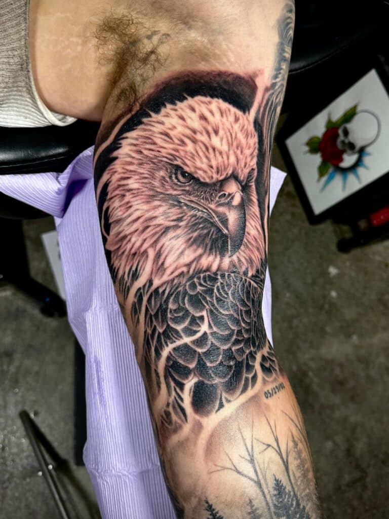 Tattoo by Derek Cilla, tattoo artist at Steel City Tattoo in Bethlehem, PA